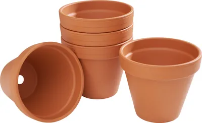 Produktbild von VBS Terrakotta-Töpfe 10 Stk, Ø innen 14cm Blumentopf Tontopf pflanzen