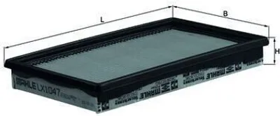 Zdjęcie produktu dla Filtr powietrza KNECHT LX 1047