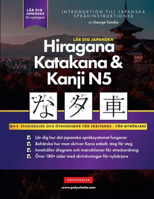 Produktbild von Lär dig Hiragana, Katakana & Kanji- Japanska för nybörjare