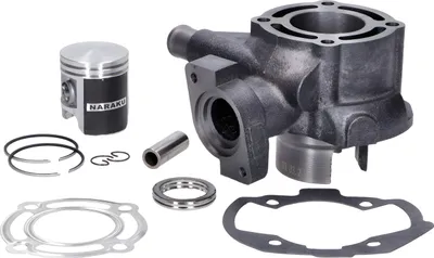 Zdjęcie produktu dla Zestaw cylindrów NARAKU 50 cc, żeliwo, bez cylindra, otwór tłoka 12 mm