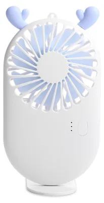 Produktbild von Tragbarer USB-Ventilator, Mini-Taschenventilator für den Schreibtisch, tragbar und mit Ladefunktion