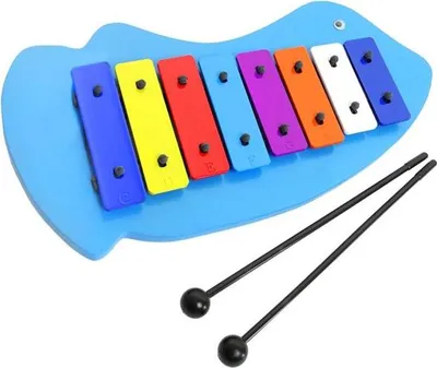 Zdjęcie produktu dla fish glockenspiel keepdrum z książeczką z nutami