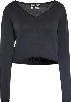 Produktbild von ROCKEASY damen pullover - schwarz, XL