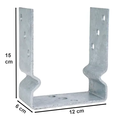 Zdjęcie produktu dla Wspornik słupka dla belek 12 cm