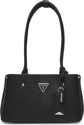 Produktbild von GUESS Taschen Schultertasche Kunstleder Meridian II Shoulder Satchel black