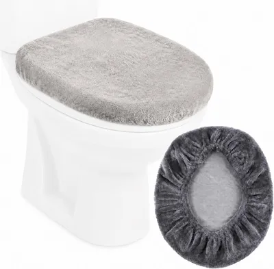 Produktbild von WC-Deckelhoes weich, 1 Stück, einfache Reinigung, für Standardtoiletten