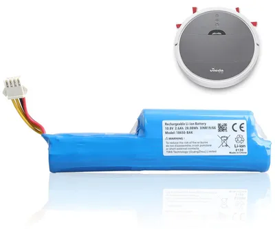 Akku für Vileda VR 102/One/201/303, 10,8 V, Li-Ion