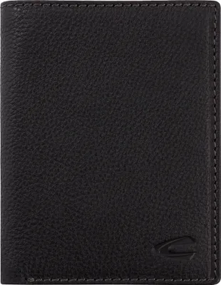 Produktbild von camel active Herrenbörse Brieftasche Ledergeldbörse hochformat schwarz black macau
