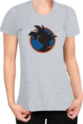 Produktbild von Damen T-Shirt Dragon Anime Manga Ball Z Goku 37, Lady XS / Grau