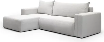 Produktbild von KEF  Ecksofa Lessi – L-Form – 268x72x163 cm – Möbel für Wohnzimmer – Liegefläche 130x212 cm – Mit Schlaffunktion – Polstermöbel – Linksseitig Aragon 80