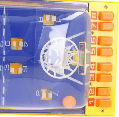 Obrázok produktu pre Interaktívna basketbalová hračka, zlepšuje zručnosť, stôl pre dvoch hráčov pre najlepších žltých