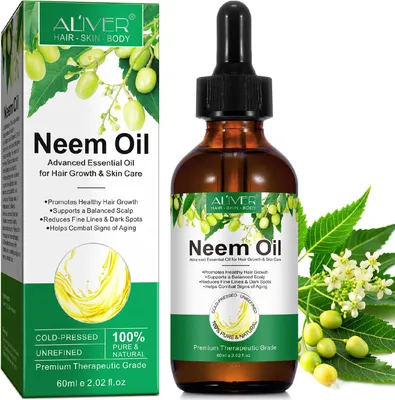 Immagine prodotto di Olio di Neem per capelli e pelle - 60 ml