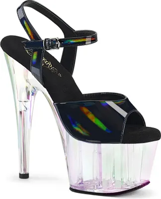 Produktbild von ADORE-709HT Damen Sandale von Pleaser, Schwarz , EU 42, US 12