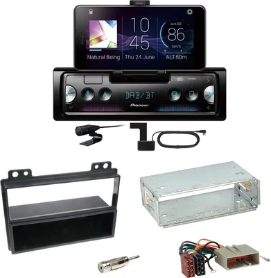 Produktbild von Pioneer SPH-20DAB Digitalradio Bluetooth USB Einbauset für Ford Fiesta Fusion