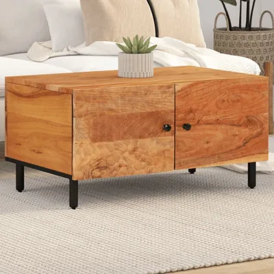 Image de Maison Exclusive - Table basse 80 x 50 x 40 cm en bois massif d'acacia