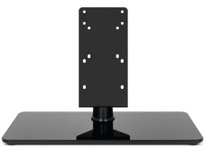 Immagine prodotto di Supporto da tavolo per TV TechniSat con base in vetro | adatto a TECHNILINE ISI 32+43 | nero