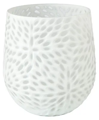 Obrázek produktu pro Goebel Váza bílá vyřezávaná 22,5 cm