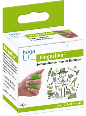 Immagine prodotto di Fingerflex 2,5cmx4,5m verde, 1 pezzo PFL