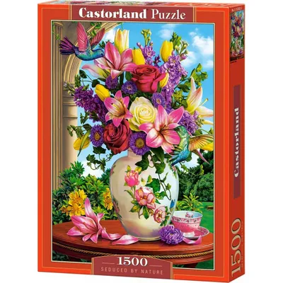 Produktbild von CASTORLAND Puzzle Verführt von der Natur 1500 Teile