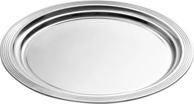 Produktbild von APS 396 Partyplatte CLASSIC, Ø 35 cm, Metall, vernickelt und glanzverchromt