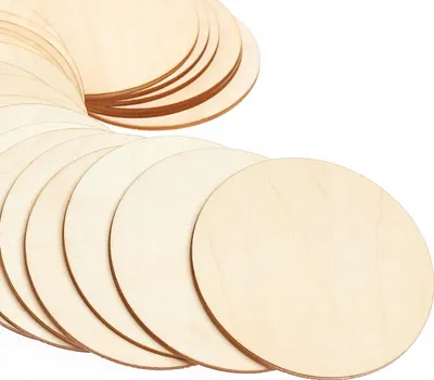 Immagine prodotto di HOLZRUNDRÄDER 15cm AUS SPERRHOLZ 10 Stk