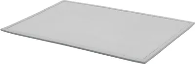 Produktbild von Juskys Krabbelmatte Spielmatte Krabbeldecke 180x120 cm Samtmatte Teppich für Kind, Baby, Yoga - rutschfest, weich Kinderteppich Spielteppich in Grau
