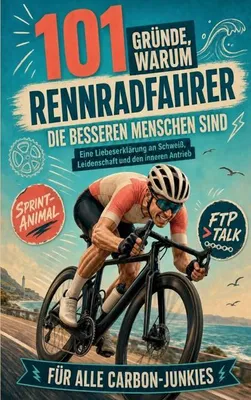 Produktbild von 101 Gründe, warum Rennradfahrer die besseren Menschen sind