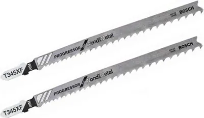 Produktbild von 2 Stk. Bosch Stichsägeblatt Progressor for Wood and Metal T345XF