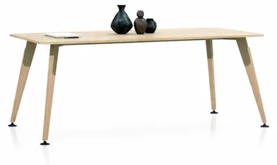 Obrázek produktu pro Moderní stůl, barva béžová, vhodný do jídelny, kuchyně, kanceláře nebo obývacího pokoje