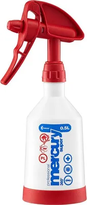 Zdjęcie produktu dla Opryskiwacz Kwazar Mercury SUPER 360 PRO+ 0,5 l czerwony