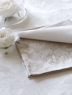 Produktbild von Curt Bauer Damast-Tischtuch Diana 3458 Farbe weiss Größe 160x300
