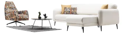 Produktbild von Eckcouch Sofaecke Eckgarnitur Eckwohnlandschaft Ecklounge Eckgarnitur Couch Sofa