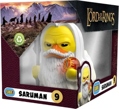 Image de Tubbz Figurine canard Le Seigneur des Anneaux : Saroumane 9 (Edition en boîte)