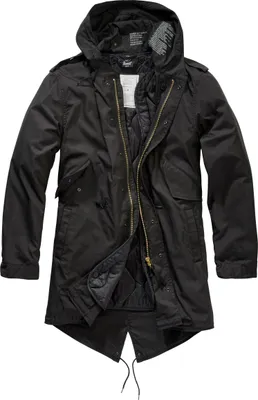 Immagine prodotto di Brandit M51 US Giacca Parka (Nero, L)
