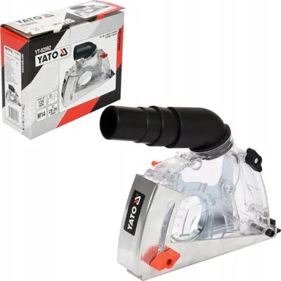 Obrázok produktu pre Ochranný Kryt 125 Mm S Odsávaním Prachu Pre Brúsky M14 Yato