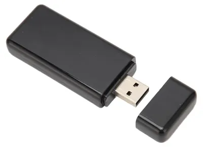 Produktbild von Kabelloser Netzwerkadapter - Dual-Band Unterstützung - Bis zu 300 Mbps - USB Adapter - Geeignet für Windows 7/8/10/11 - Kompaktes Format
