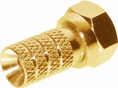 Immagine prodotto di shiverpeaks ®-BASIC-S--F connettore 4.0, placcato oro, con dado grande (BS85002-AG)