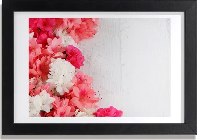 Produktbild von Bild 30x20 MDF-Rahmen, Wandkunst Blumen