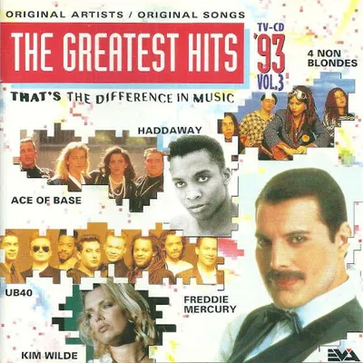 Obrázek produktu pro Various Artists - The Greatest Hits - TV CD 93 - Vol 3