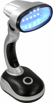Produktbild von Tischleuchte/Tischlampe mit 12 LEDs - verstellbarer Lichtwinkel
