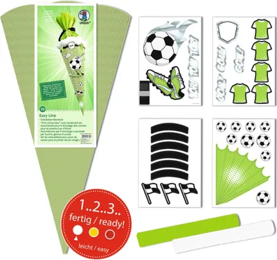 Image de Kit de bricolage sac d'école Easy Line Football de URSUS