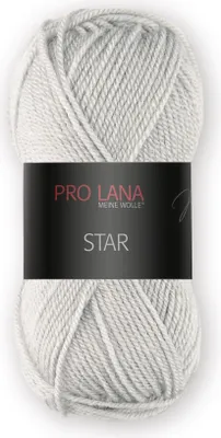 Produktbild von Pro Lana Star 50g (90) silbergrau