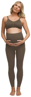 Produktbild von Nahtlose Schwangerschaftsleggings mit hohem Bund für Damen