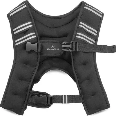 Produktbild von Übungsgewichtsweste – 54 kg, schwarz – Fitness- und Krafttraining, Gewichtsweste
