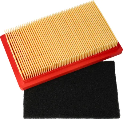 Produktbild von vhbw 2x Filter (1x Vorfilter, 1x Luftfilter) Ersatz für Brast 94147-01, 94147-02 für Rasenmäher - 14,5x 8,5 x 2,8 cm