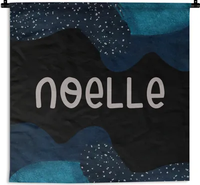 Produktbild von MuchoWow® Wandteppich Wandbehang Noelle - Pastell - Mädchen 150x150 cm Tapisserie Dekoration Wandtuch - Wohnaccessoires - Modernes