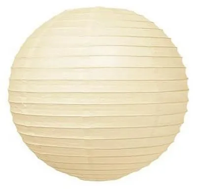 Image de Ensemble de lanternes - Crème/Blanc - 5 pièces (75 cm)