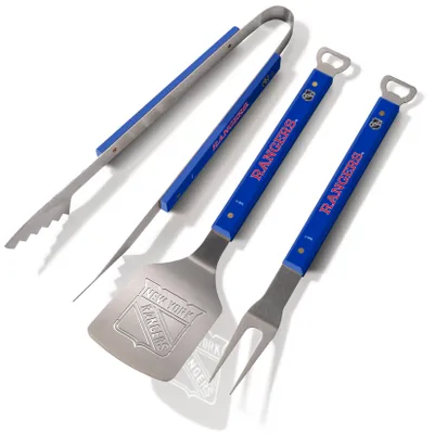 Produktbild von New York Rangers NHL YouTheFan! Spirit Grillbesteck-Set (3-Teilig)