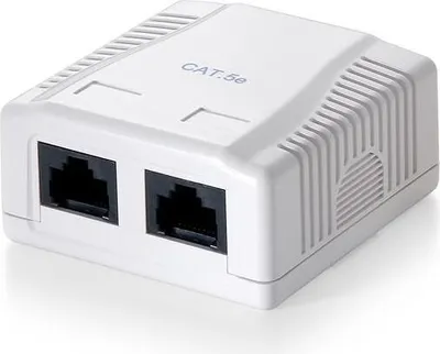 Image de Equip 2-Port Cat.5e Surface Mount Box