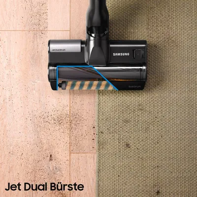 Produktbild von Samsung VS20C95D2TK Jet 95 Akku+ PetPRO, 2-in-1-Stabstaubsauger, Beutellos, Schwarz, Rechteckig, Trocken, Micro